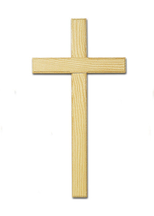 Wandkreuz aus Esche