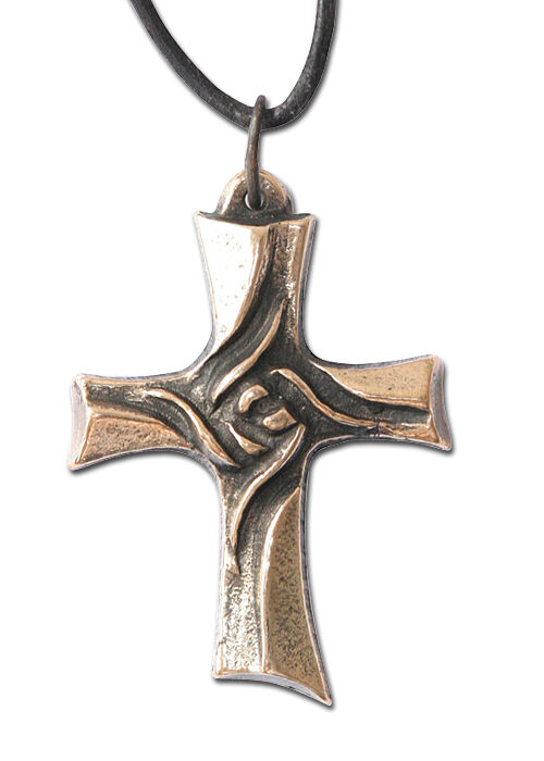 Halskreuz aus Bronze