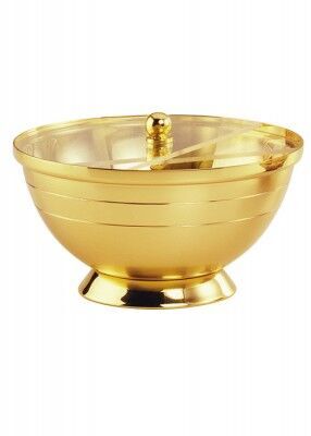 Ciborium mit Segmentdeckel aus Plexiglas