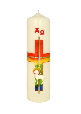 Tischosterkerze mit Größe 22 cm
