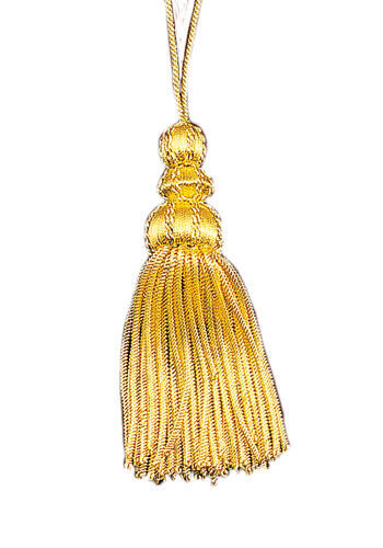 Bouillonquaste goldfarbig