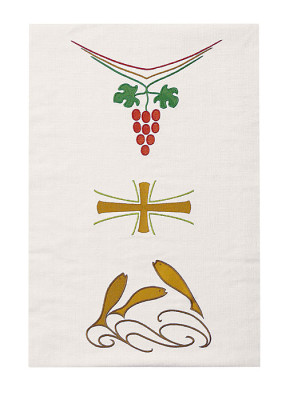 Wandbehang mit gesticktem Motiv, 94 x 62 cm