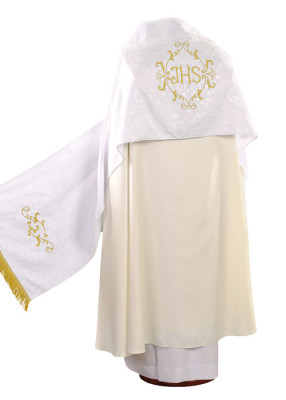 Segensvelum mit reicher Stickerei