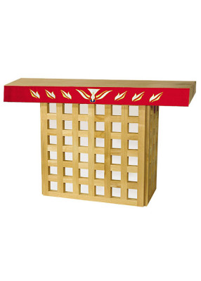 Antependium mit Pfingstmotiv: 250 x 25 cm