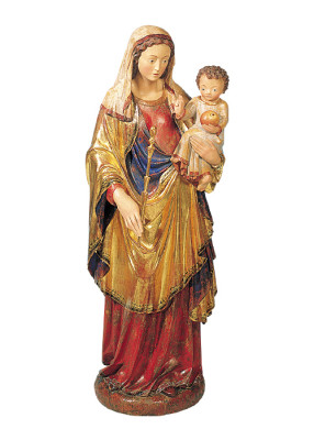 Madonna, Lindenholz handgeschnitzt