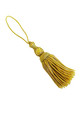 Bouillonquaste goldfarbig