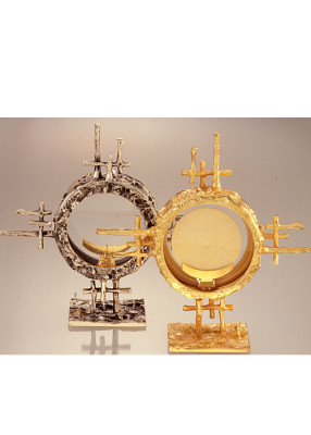 Ostensorium, versilbert