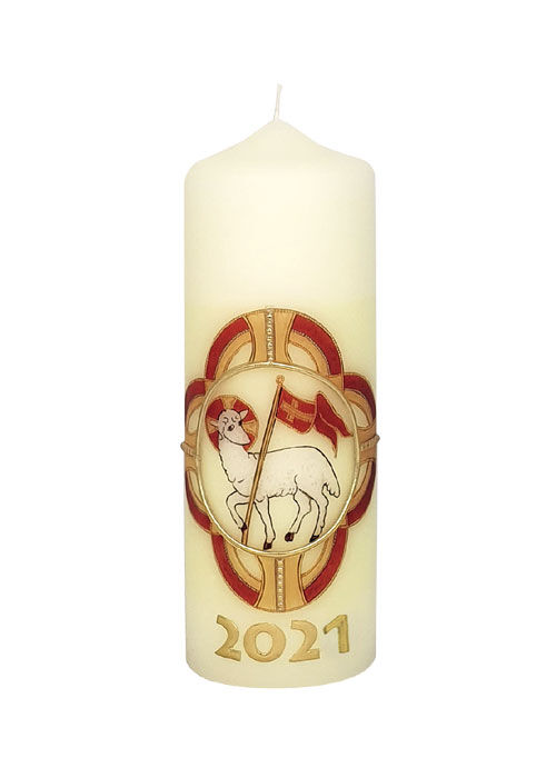 Tischosterkerze und Osterstumpen Kirchenbedarf