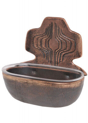 Weihwasser-Wandkessel mit Plexiglas-Einsatz, zur einfachen Säuberung