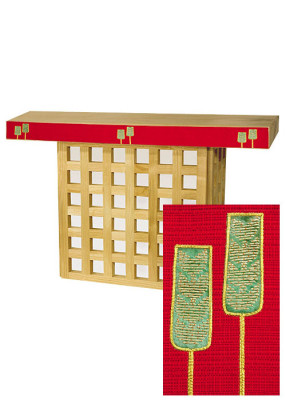 Antependium mit Ährensymbolik