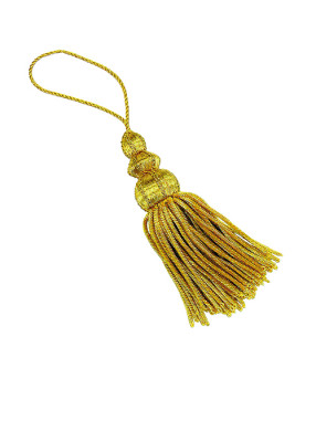 Bouillonquaste goldfarbig
