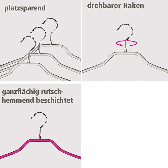 Paramentenbügel mit drehbarem Haken