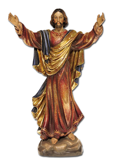 Auferstandener Christus mit Echtgoldauflage