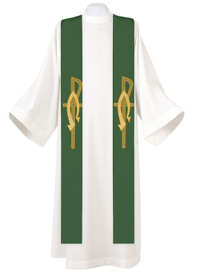 Priesterstola mit appliziertem Christusmonogramm