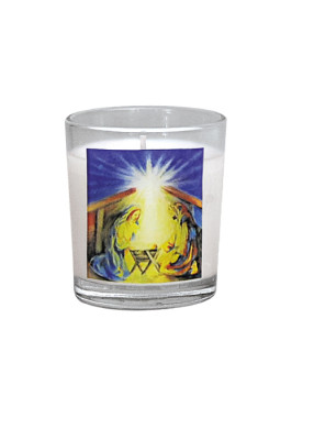 Krippenlicht aus Glas