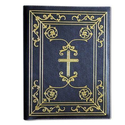 Ringbuchmappe aus rotem Leder DIN A 4 | Kirchenbedarf, Paramente und