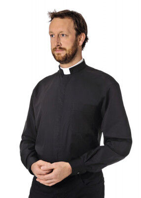 Priesterhemd mit Piuskragen