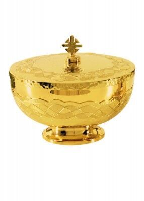 Ciborium mit Wellendekor