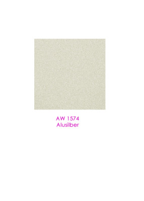 Plattenwachs: Farbe Alusilber