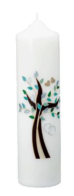 Hochzeitskerze "Baum des Lebens"