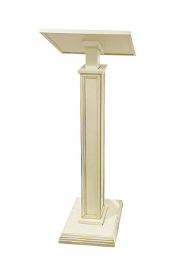 Ambo aus Eiche, elfenbeinfarbig