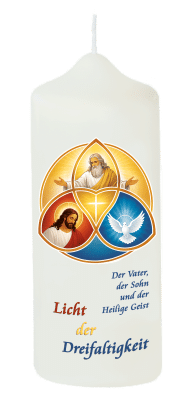 Geschenkkerze "Hl. Dreifaltigkeit"