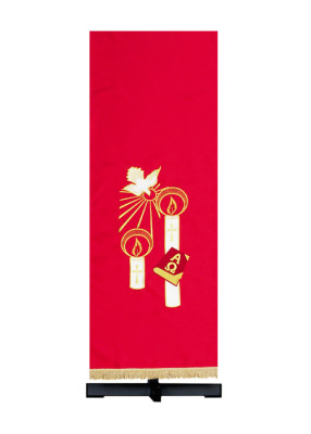 Ambotuch mit Pfingstsymbolik