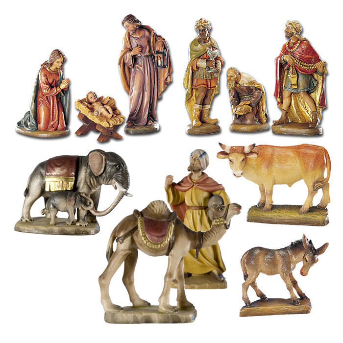 Lieferbare Figuren aus der Krippe St. Ulrich