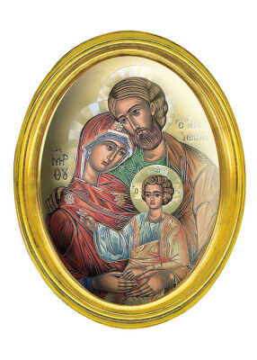 Ikone: Heilige Familie, 13 x 10 cm