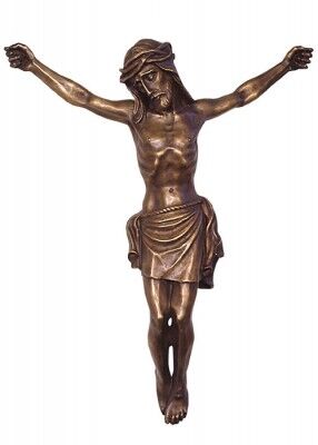 Christus-Corpus aus Bronzeguss: rostfrei