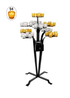 Opferlichtständer für 54 Opferlichte