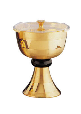 Ciborium mit Segmentdeckel aus Plexiglas