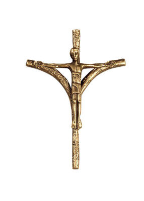 Wandkreuz aus Bronze